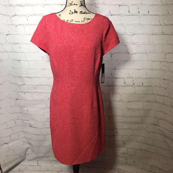 Marc New York Dress Size 8.  Coral color - Picture 5 of 8
